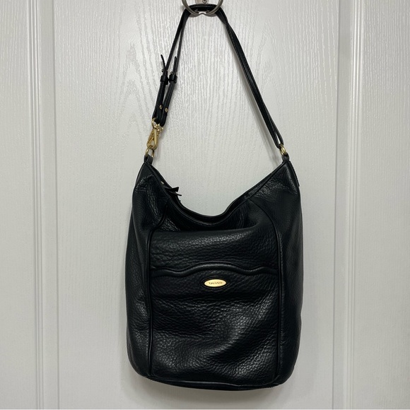 Buttery soft leather Tahari vintage shoulder bag - Picture 2 of 4